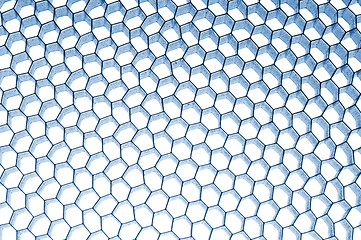 Image showing Honeycomb background