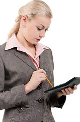 Image showing Young businesswoman