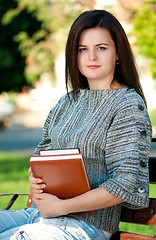 Image showing Female student