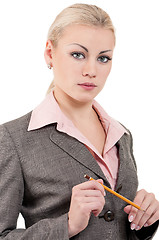 Image showing Young businesswoman