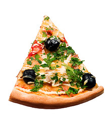 Image showing slice pizza
