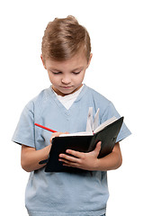 Image showing Boy with book