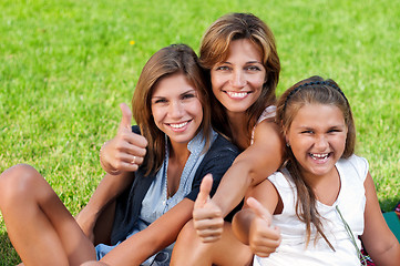 Image showing Happy family