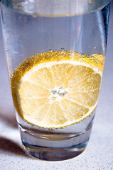 Image showing Lemon Water