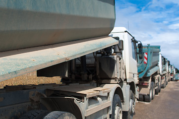 Image showing Dump Trucks