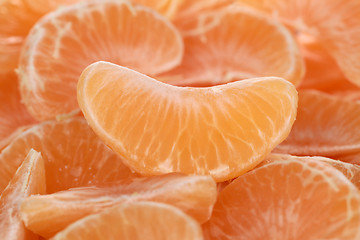 Image showing Fresh tangerines