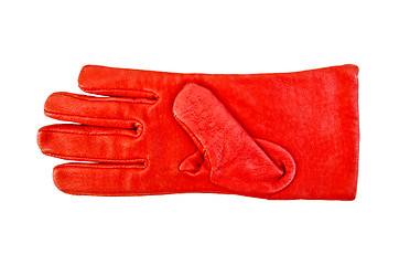 Image showing Glove red