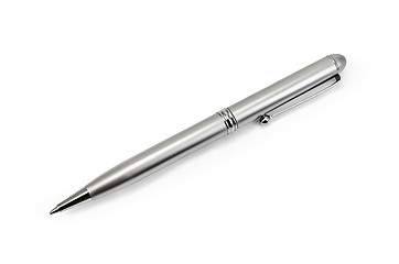 Image showing Pen silver