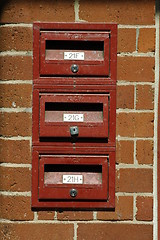 Image showing mail boxes