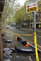 Image showing crash site