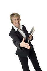 Image showing business woman