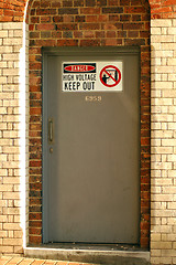 Image showing keep out