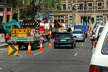 Image showing road construction