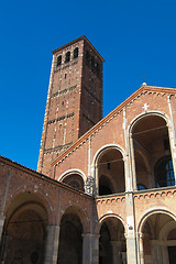 Image showing Sant Ambrogio church, Milan