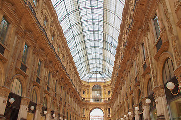 Image showing Galleria Vittorio Emanuele II, Milan