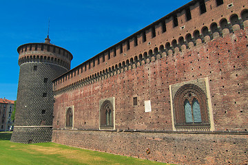 Image showing Castello Sforzesco, Milan