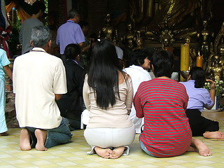 Image showing Asian prayers