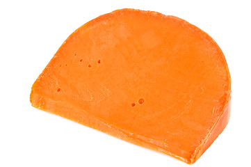 Image showing mimolette cheese