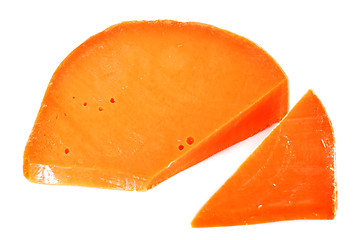 Image showing mimolette cheese
