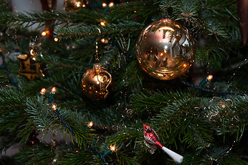 Image showing Decorative Christmas Balls