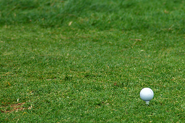 Image showing golf ball