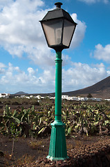 Image showing A view of Lanzarote, in the Canary Islands, Spain