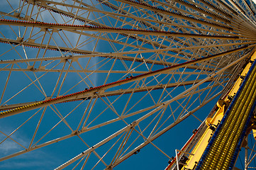 Image showing Amusement Park Ferris Wheel