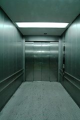 Image showing steel elevator