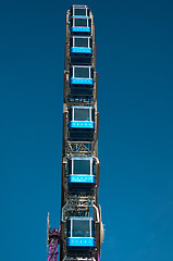 Image showing Amusement Park Ferris Wheel