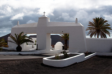 Image showing Entrance Building  of Costa Teguise, Lanzarote