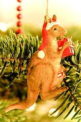 Image showing Christmas Tree Decoration: Australian Kangaroo