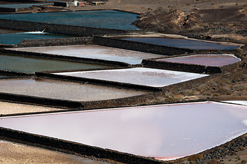 Image showing Saline on Lanzarote