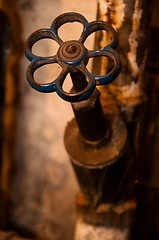 Image showing rusty water tap