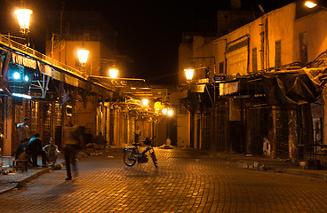 Image showing Marrakech at night