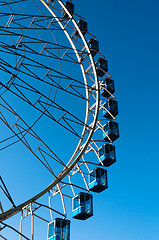 Image showing Amusement Park Ferris Wheel