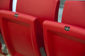 Image showing Stadium Seats