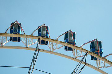 Image showing Amusement Park Ferris Wheel