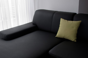 Image showing sofa with pillow