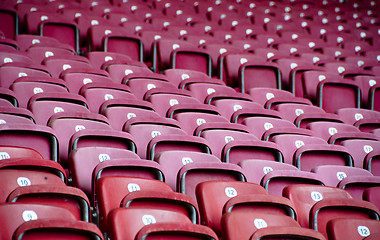 Image showing Stadium Seats