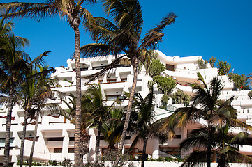 Image showing Hotel on the beach