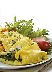 Image showing Omelet With Vegetables