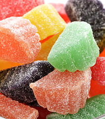 Image showing Colorful  Fruit Candies 