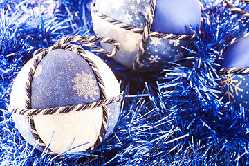 Image showing Handmade Christmas Balls