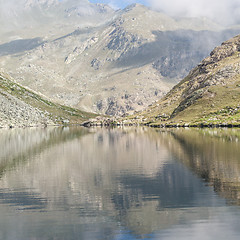 Image showing Alpine lake