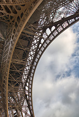 Image showing Powerful Structure of Eiffel Tower in Paris