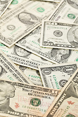 Image showing dollars background
