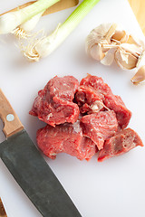 Image showing fresh raw beef