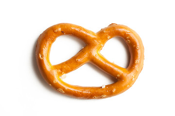 Image showing pretzel on white background