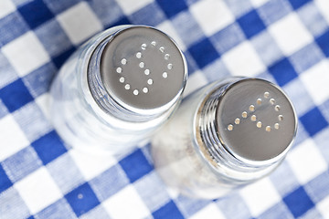 Image showing salt and pepper shaker