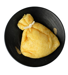 Image showing Fried tofu bag